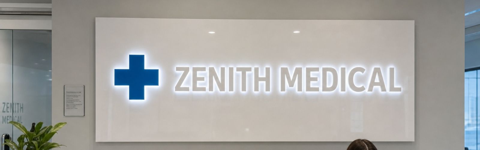 Push-Through Acrylic Signs
